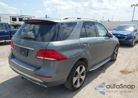 2017 Mercedes-Benz Gle 350 из США, поврежденный, VIN 4JGDA5JB6HA932491